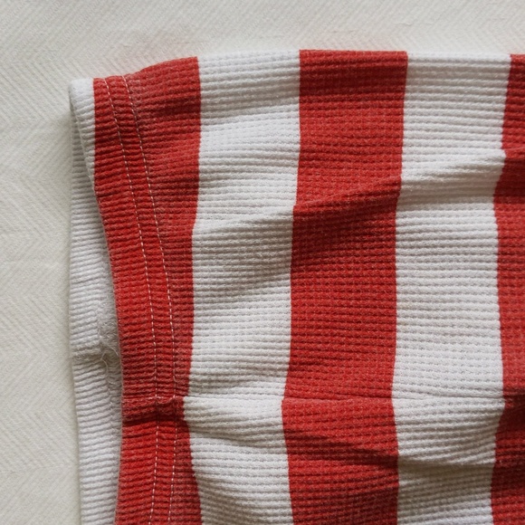 carter's striped thermal waffle knit pajama bottoms 18 months baby unisex - Picture 4 of 8